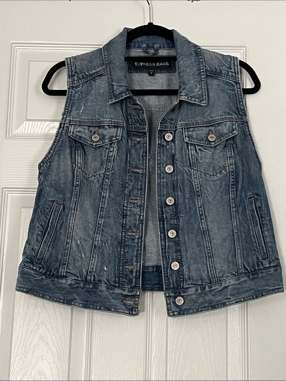 Express Jeans Denim Vest